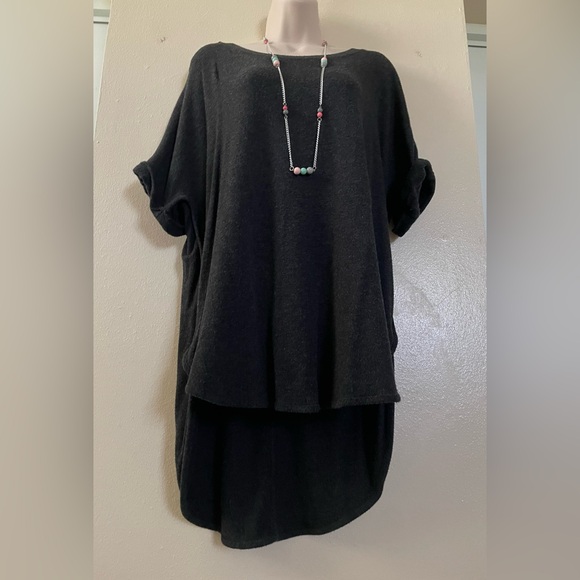 Matty M Charcoal Knitwear - Picture 7 of 9